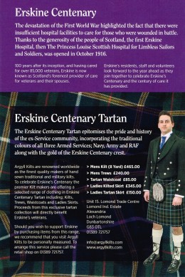 Erskine Veterans Centenary Tartan