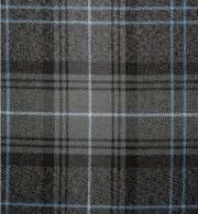 Highland Granite Blue Tartan