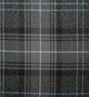 Highland Granite Blue Tartan